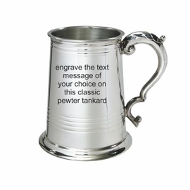 Parent - Worcester 1 Pint Pewter Tankard (with Engraving)