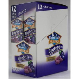 Blue Diamond Almonds Blueberry 1.5oz 12 count