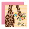 CENTRAL 23 Birthday Cards For Women Funny - Sassy Adorable Giraffe - Birthday Card Sister Aunt Daughter Mom - Gifts For Her - Comes With Fun Stickers