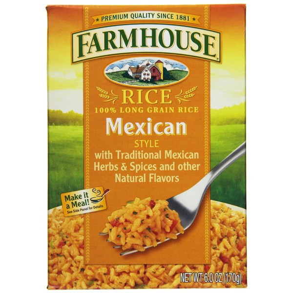 Farmhouse Mexican Rice, 6 Ounce (Pack of 12)
