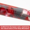 Monteverde USA Ruby Mountain Fountain Pen, Medium JoWo Nib, Red