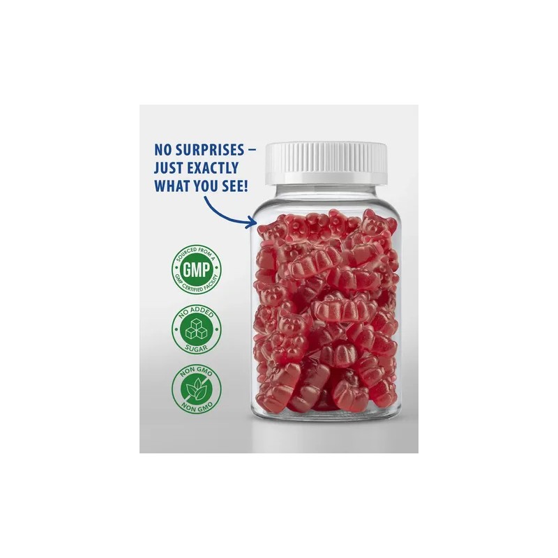 Gomitas de Magnesio Citrato Sunny Sam para Niños, con 90