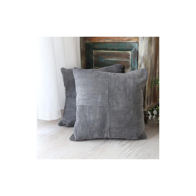 BRMM MIA Set of 2 Decorative Throw Pillow Covers Quilting
