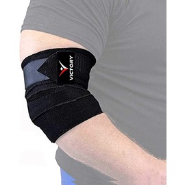 VICTORY Unisex Elastic Elbow Support Wrap Elbow Support