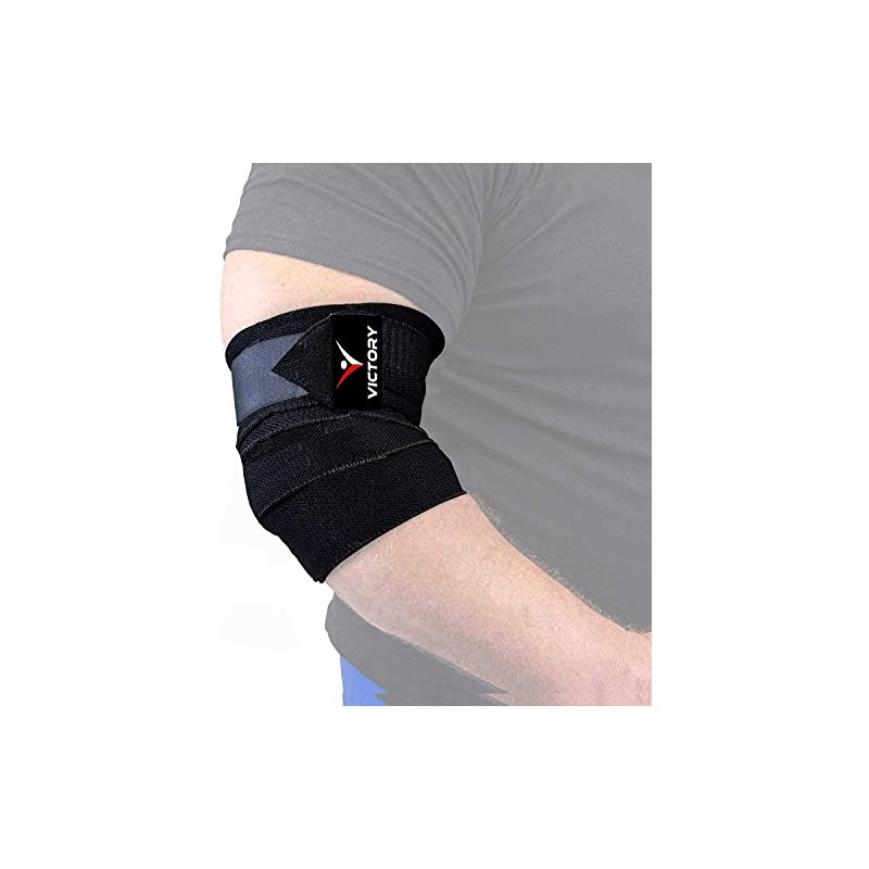 VICTORY Unisex Elastic Elbow Support Wrap Elbow Support