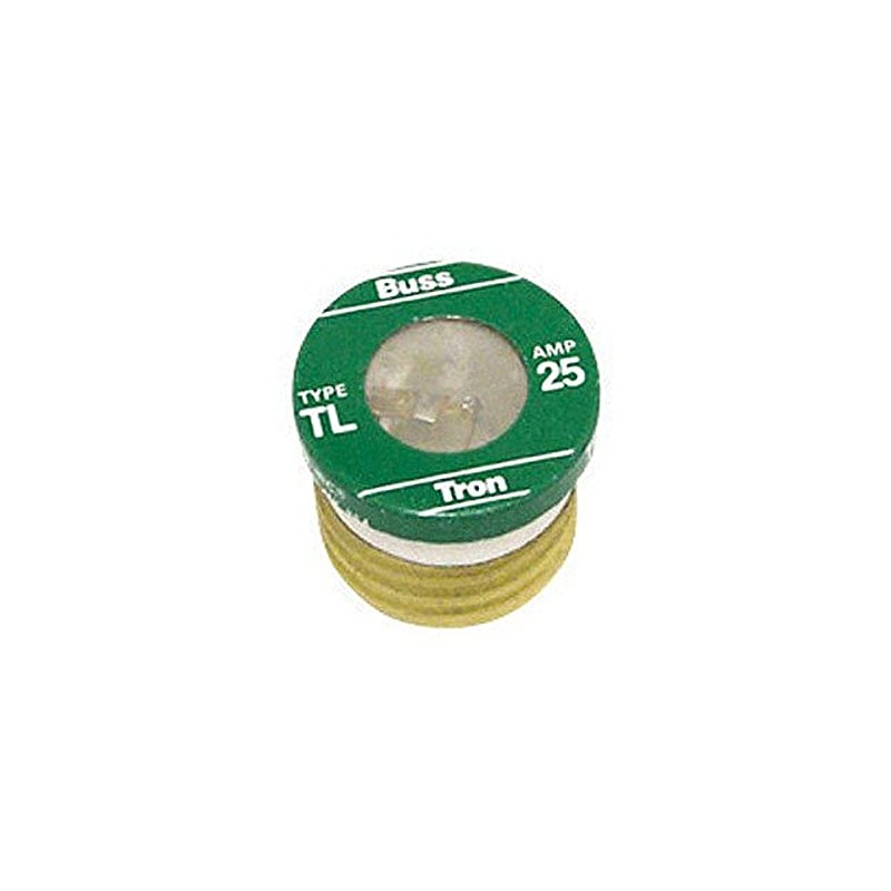 Bussmann TL-25PK4 25 Amp Time Delay, Loaded Link Edison Base