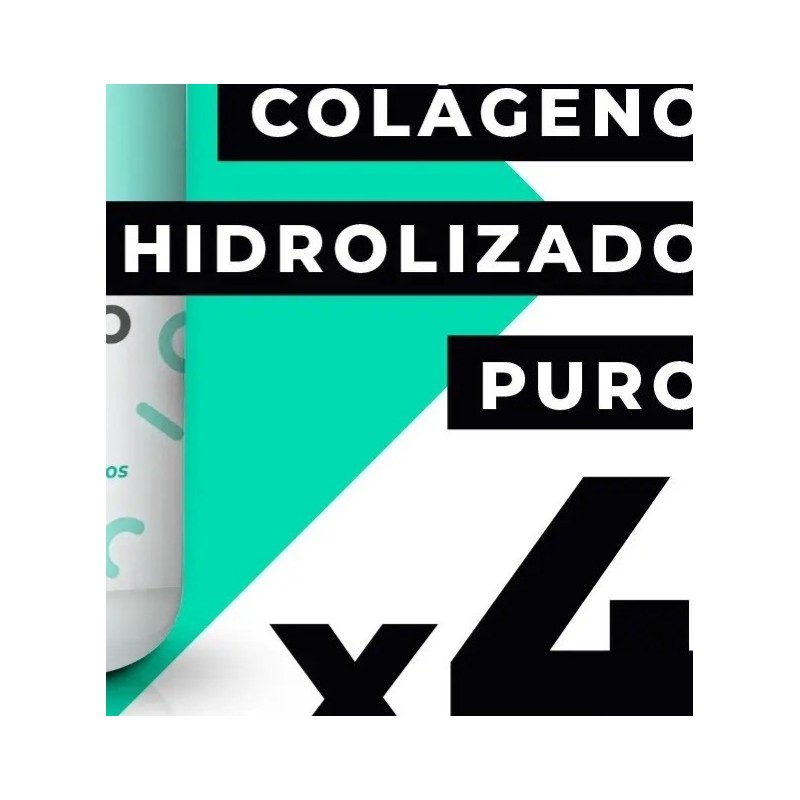Kit 4 Colágeno Hidrolizado Puro Ácido Hialurónico Prebioticos Vitaminas 450