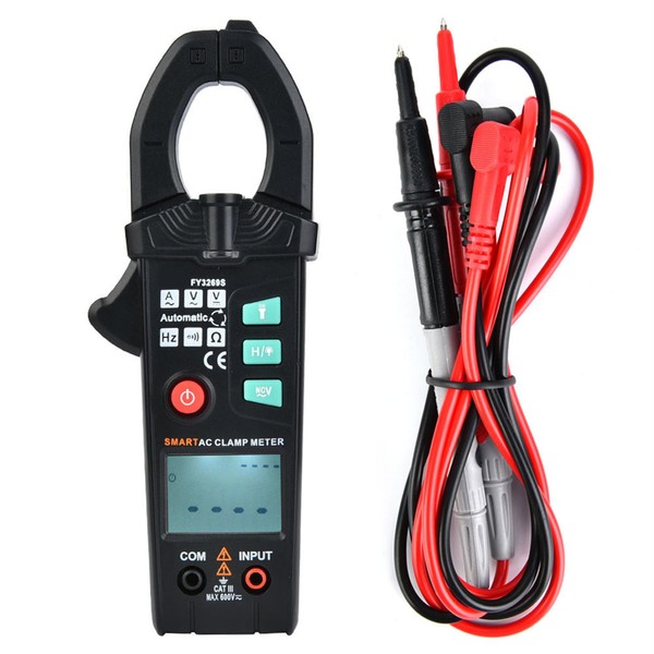 Portable Clamp Tester Multimeter Digital Automatic Clamp Meter High Precision