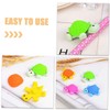 DOITOOL 16Pcs Mini Turtle Shaped Erasers for Cartoon Design for