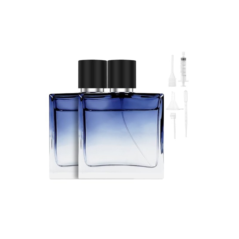 LOPHE Parf√ºmzerst√§uber, 2 St√ºck 50ml Mini Parfum Zerst√§uber Blau, Portable