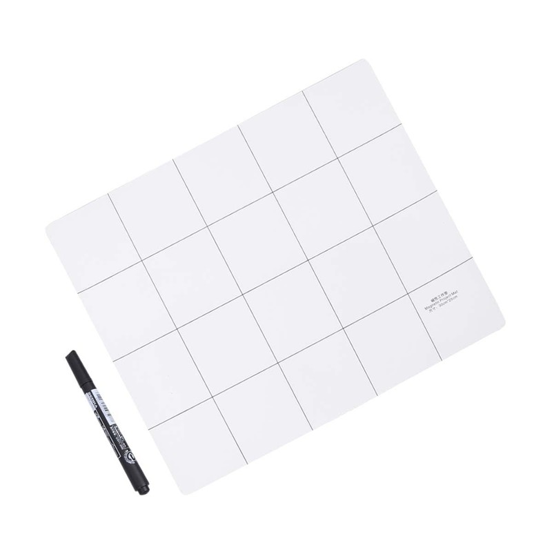 Hemobllo Magnetic Board Magnetic Work Mat Peg Board Magnetic Screw