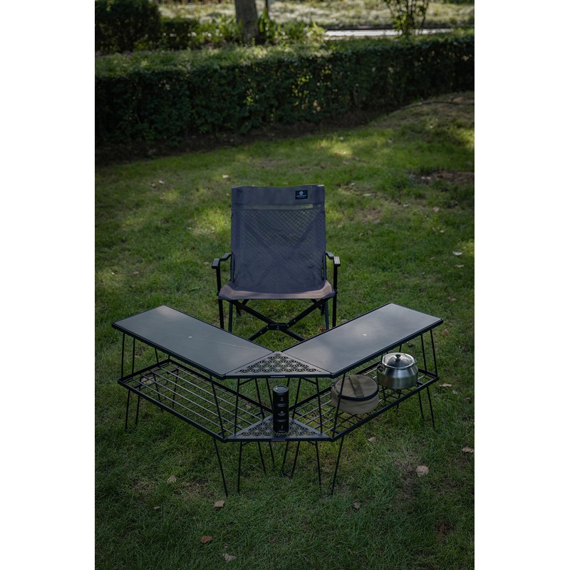 CAMPING MOON T-229-6C-2P Minimalist Rack for Connecting, Corner Extension, Aluminum