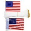 American Flag Mini Small US USA Handheld Stick Flags 5.5x8.3