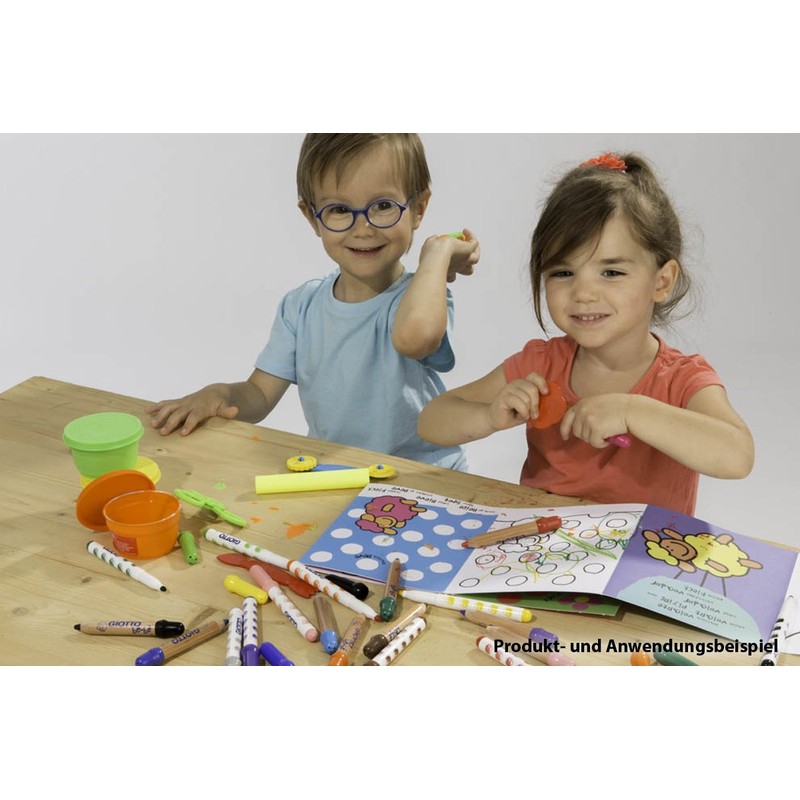 GIOTTO 466500 BEBE SUPER LARGE PENCILS 12 BOX, 4665 00