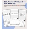 Phomemo P12 Label Maker, Bluetooth Label Maker Machine with Tape,
