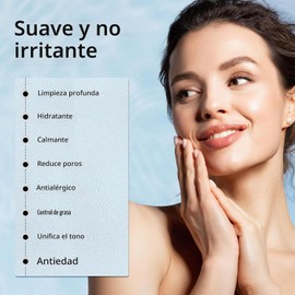 VGO- Kit de rutina de cuidado de la piel: Nuestro set de regalo para el cuidado de la piel incluye un limpiador facial suave, un tónico hidratante, una crema antienvejecimiento para el contorno de ojo