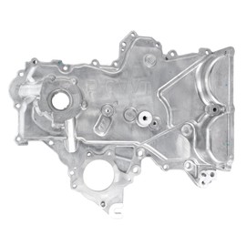 AULINK M526 Timing Chain Cover Oil Pump 1.6L for Hyundai Accent 2012-2019,Elantra 2017-2020,Sonata Tucson 2015-2019,Veloster 2012-2021,For Kia Forte Optima Rio Soul 2012-2021,21350-2B701 21350-2B702