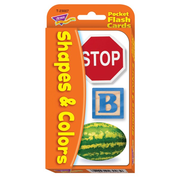 Colors & Shapes Pocket Flash Cards
