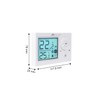 SKI 2 Digital Room Thermostat (White Wifi Wireless)