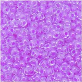 Miyuki Luminous Plum Crazy, Miyuki Round Seed Beads, Size 11/0, Bulk 50 Grams, 11-4303