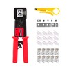 MAYLINE RJ45 Cat5 Cat5e Cat6 Crimp Tool Kit Pass Through