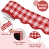 100FT Checkered Bulletin Board Border-Scalloped Checkerboard Decorative Roll for Party