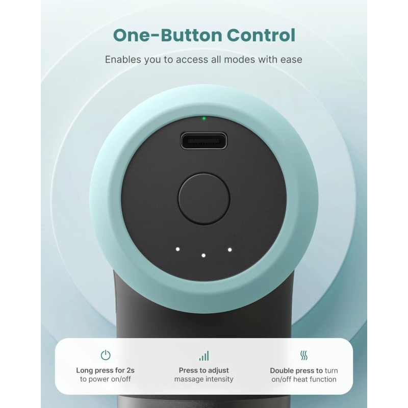 RENPHO Massage Gun Percussion Massager Deep Tissue Muscle Massager Vibrater