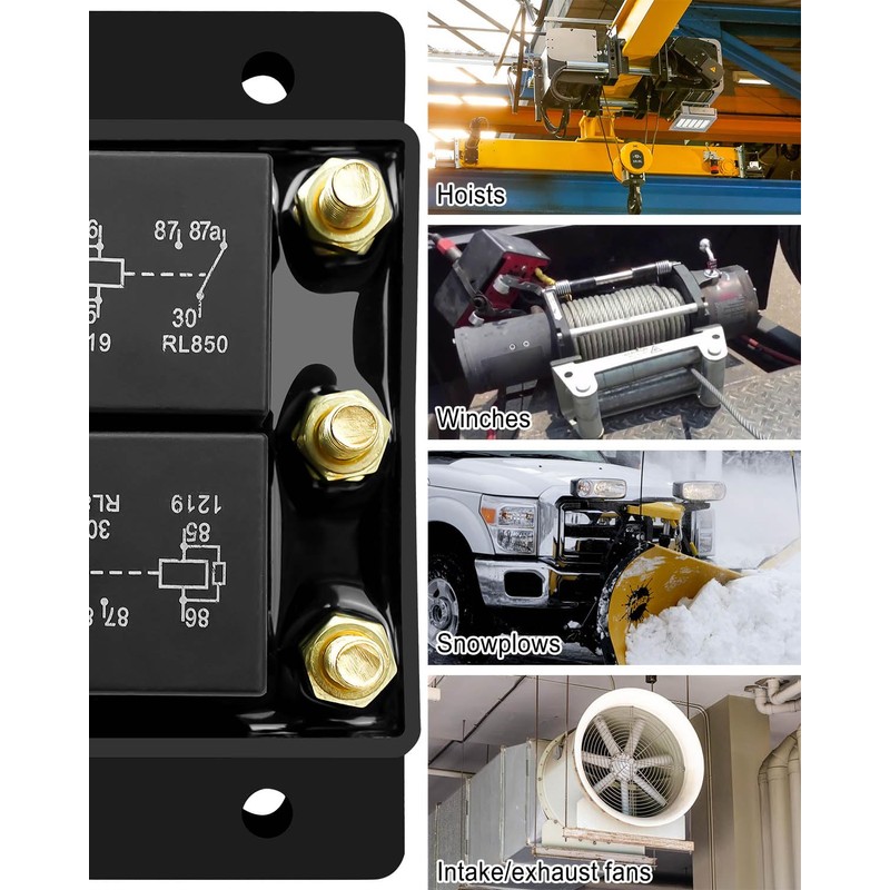 Forward and Reverse Relay Module Fit for Tarp or Winch