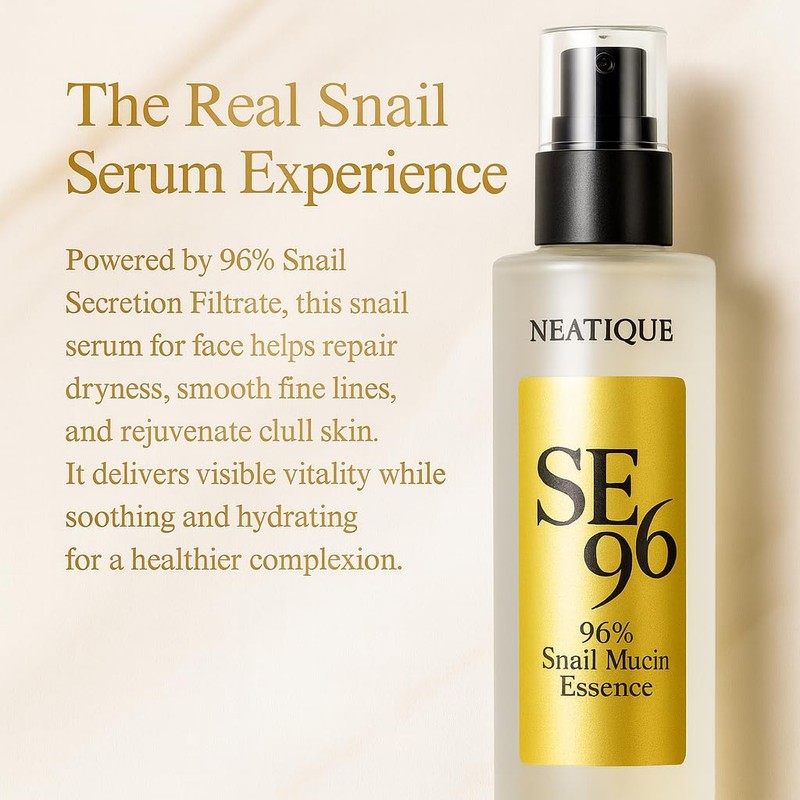 Neatique SE96 Snail 96% Mucin Power Essence, 4 fl oz