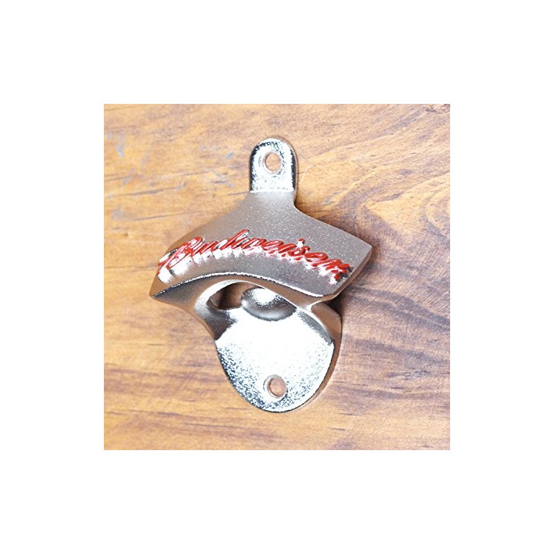 Bottle Opener Wall Mounted Metal Wall Mount Bottle Opener Budweiser