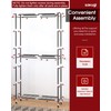 Sakugi Clothes Rack - 33.0" x 12.2" x 79.5" Clothing