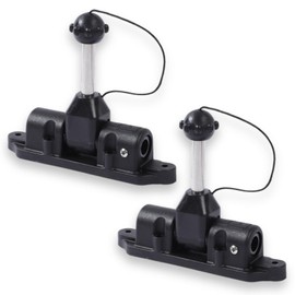 cartuccia Boat Clutch Paddle Connector, 360° Rotation, All Clutch, All Lock, Resin for Aluminum Oars, Set of 2