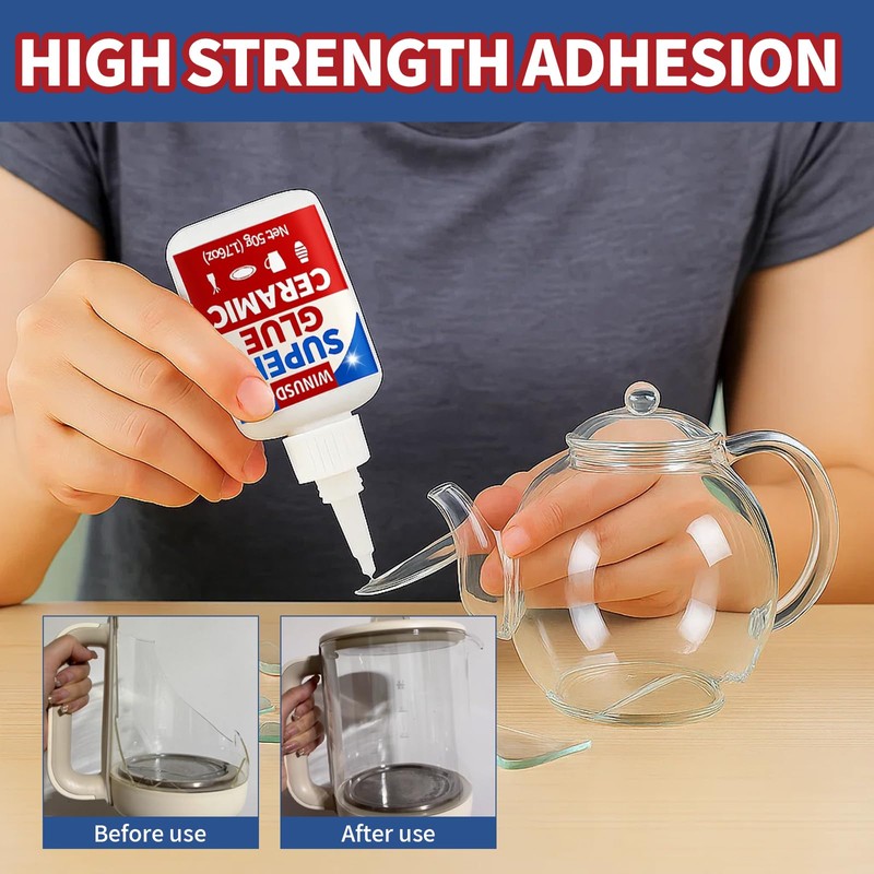 50g Glass Glue | Super Clear Glue All Purpose for
