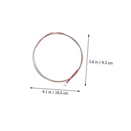 Kisangel 2pcs Strings Pipa Strings Accessories Instruments Pipa Parts Metal