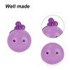 BOXOB Purple Grape Squeeze Ball, Cute Crystal Grape Squishy Toy