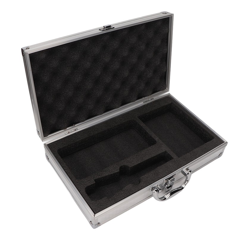 Multifunction Storage Box Large Capacity Buckle Closure Aluminum Tools Organize