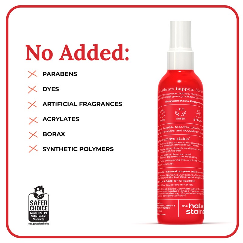 Emergency Stain Rescue Stain Remover Spray - Fast-Acting Spray for