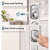 TEEHO TK001H Keyless Entry Door Lock with Handle Set, Electronic