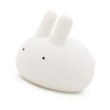 Cute Rabbit Night Light Silicone Bunny Tabletop Lamp 2700K Warm