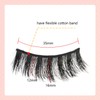 False Eyelashes Natural Fluffy Wispy Lashes Mink Lashes 7 Pairs/Pack