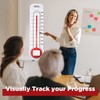 5 Pcs Goal Chart Fundraising Thermometer Goal Setter Board Goal