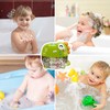 Dinosaurier Bubble Badewannenspielzeug Badespielzeug ab 1 2 3 4 Jahre,