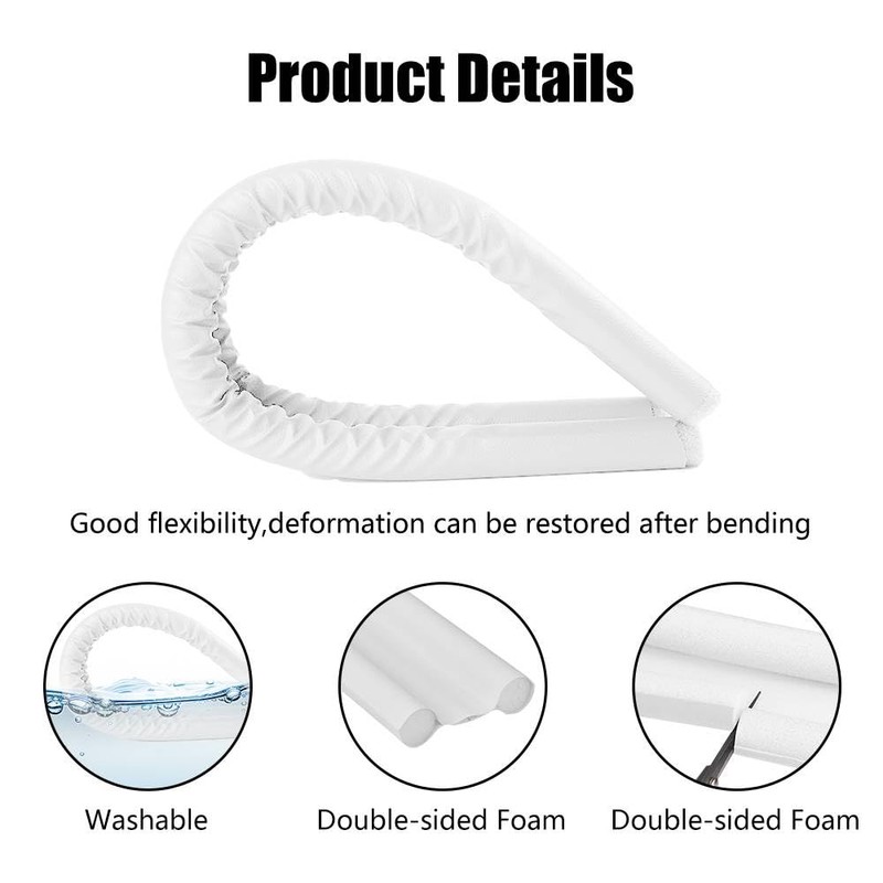 Henyall 37in/96cm Double Under Door Draught Excluder, Draft Excluder for