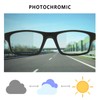 LJCZKA Blue Light Filter Glasses Rectangular Men Women Rectangular Glasses
