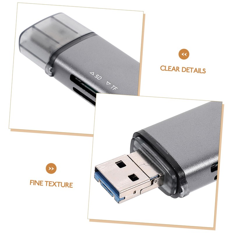 DOITOOL Multi-Function Card Reader USB c Memory Card Adapter OTG