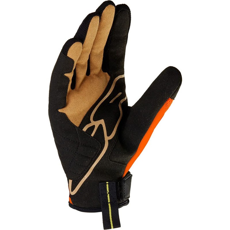 SPIDI Lightning Evo Motorcycle Gloves Black / Orange, xl