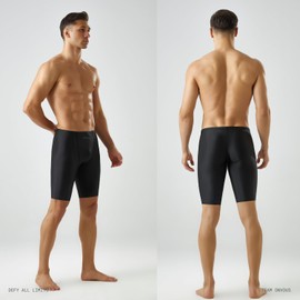 Onvous Swim Jammers for Men | Men's Athletic Swimwear Jammer | Mens Jammer for Swimming | Mens Swim Jammers Size 28-38