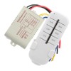 ON/OFF AC180-240V Wireless Receiver Lamp Light RF Remote Control Switch