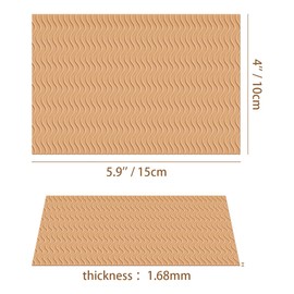 4 Pcs Non-Slip Shoe Sole Pads Shoe Bottom Grip Pads 5.9 x 3.9 Inch Self Adhesive Shoe Sole Protectors Shoe Pads Sole Shoe Bottom Protector for Women (Nude)