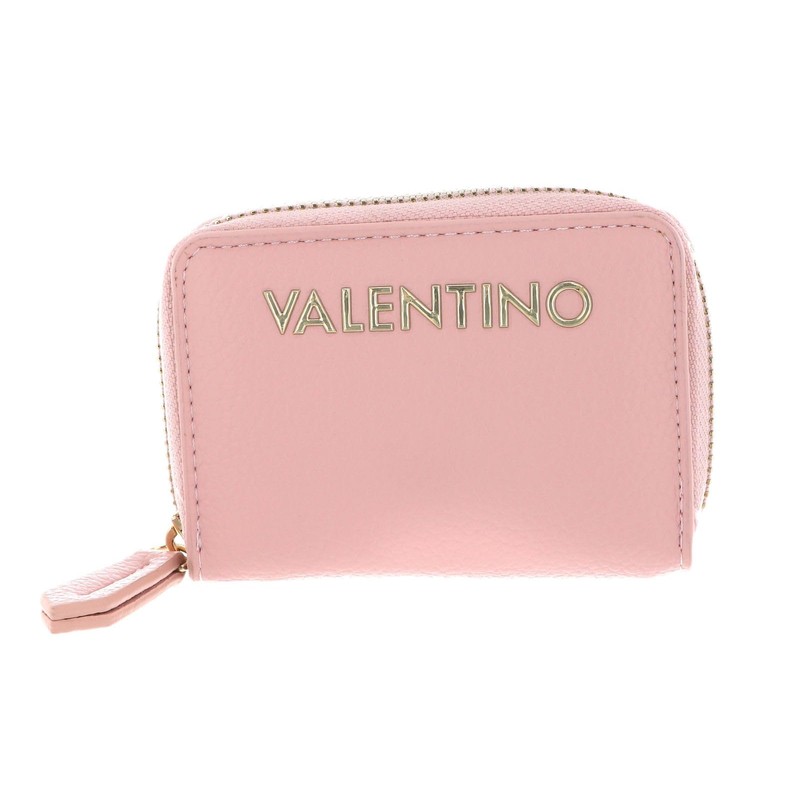 Valentino Special Martu Wallet with Zip Cipria Salmon Colour